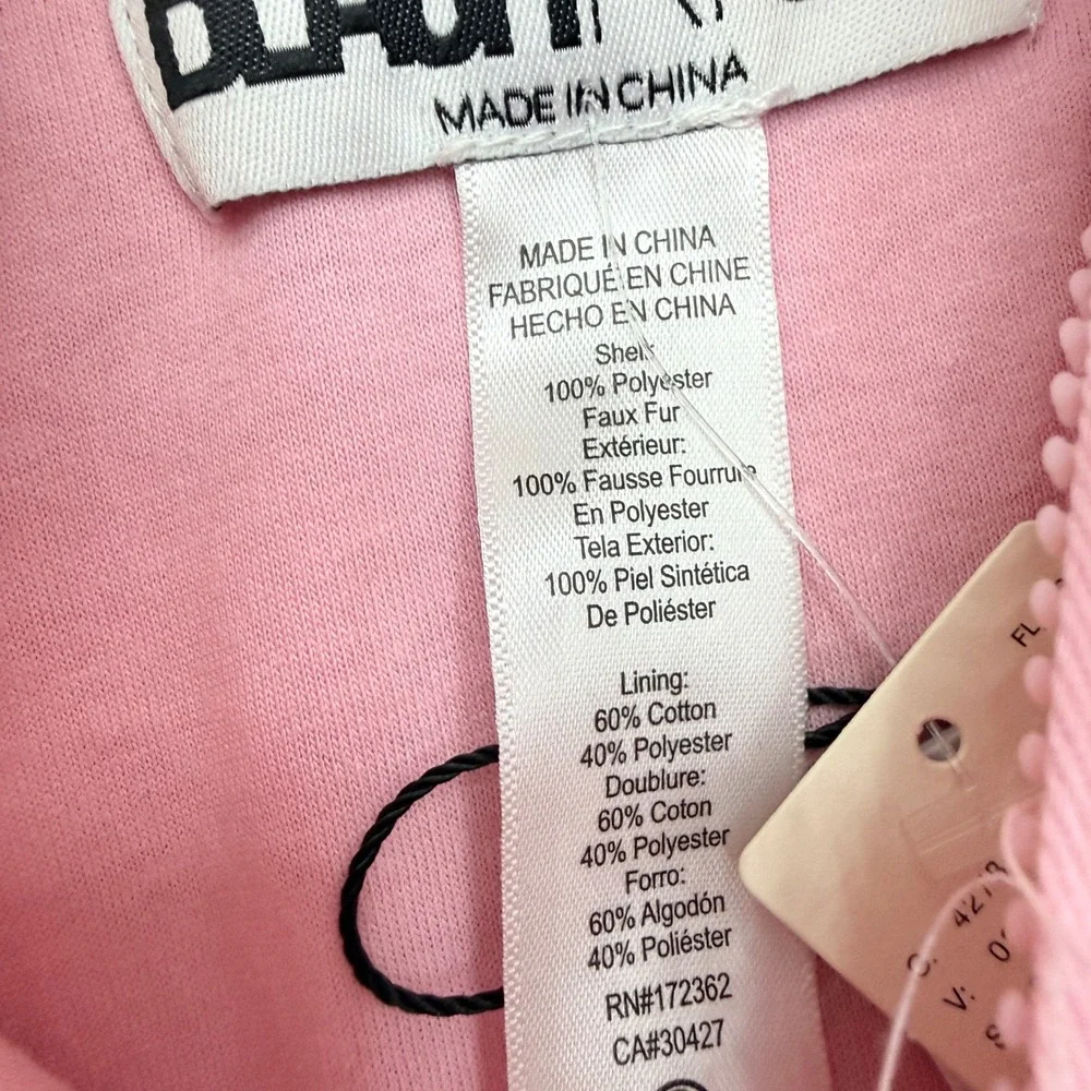 Beach Riot for Anthropologie Ski Lift Fleece Pullover Pink Blue S NEW - Picture 8 of 11